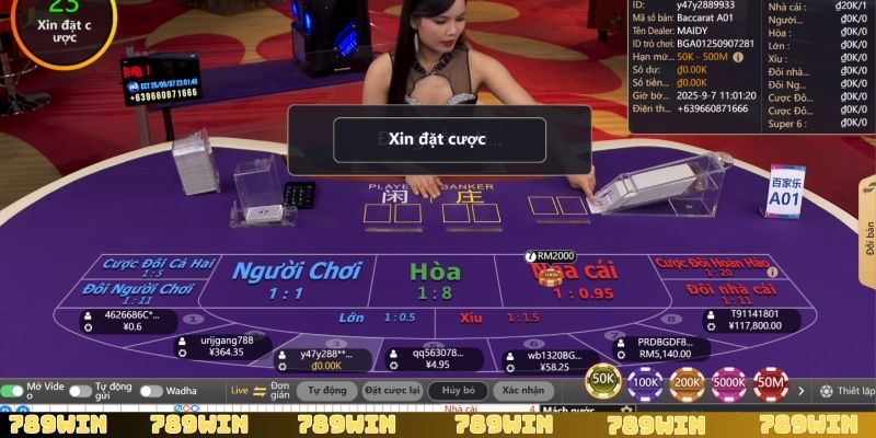 Cách chơi Baccarat cũng khá đơn giản với các cửa đặt cược