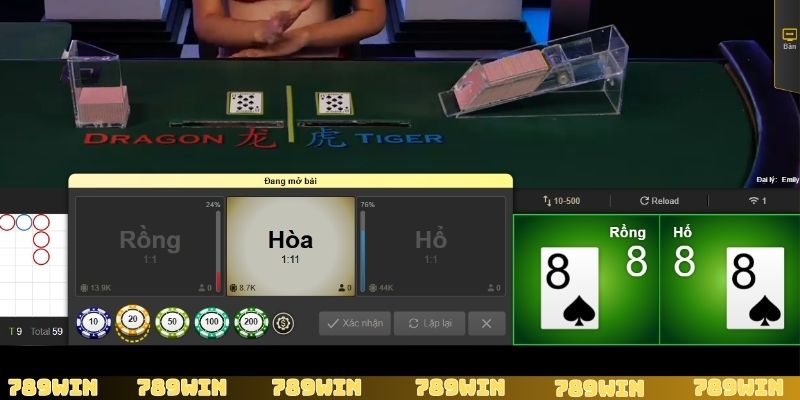 Cách chơi Rồng Hổ cơ bản và dễ hiểu nhất