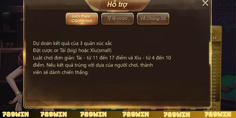 Hướng dẫn cách chơi Tài Xỉu từ quy luật cơ bản nhất cho người mới