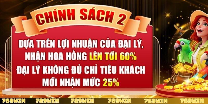 Đại lý 789Win với tỷ lệ hoa hồng dựa trên lợi nhuận thắng/thua của hội viên